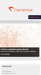 Mobile Screenshot of clementine.hu